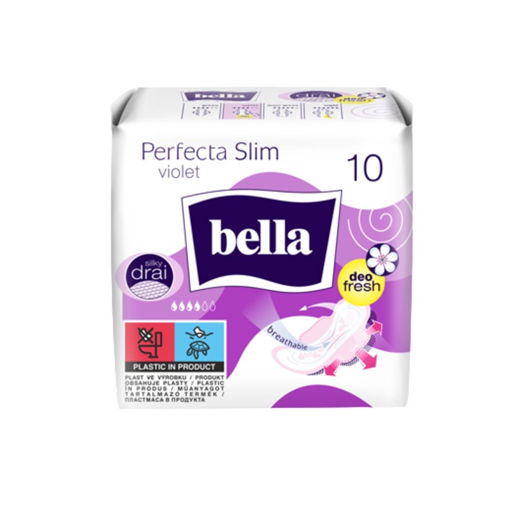 Дамски превръзки Bella Perfecta Violet 10 броя