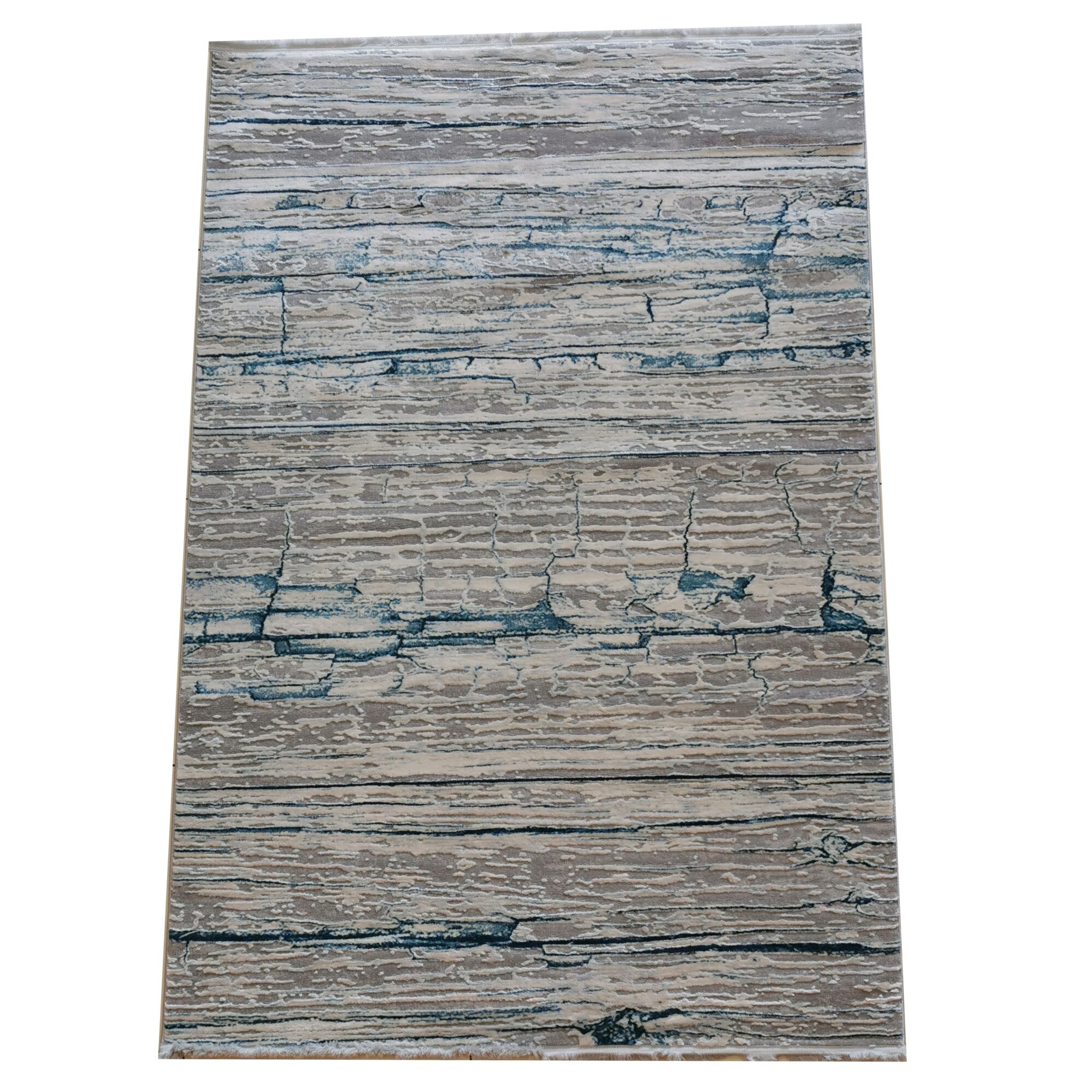 Covor Karacahan Venita 8750A L/Grey Turquise, 160X230, 10 mm inaltime fir, culori deosebite