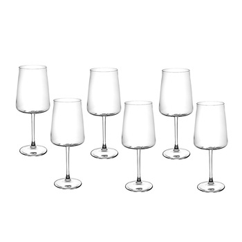 Set 6 pahare cristal de vin,  Set 6 pahare cristal de vin,