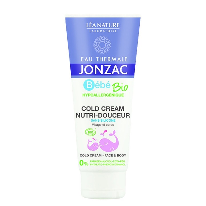 Crema protectoare nutritiva pentru bebelusi, Jonzac, 100ml