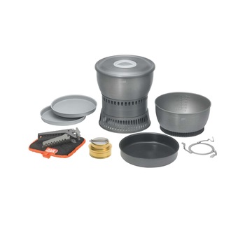 Set de vase cu arzator spirt lichid Esbit CS2350WN, 11 piese Set de vase cu arzator spirt lichid Esbit CS2350WN, 11 piese