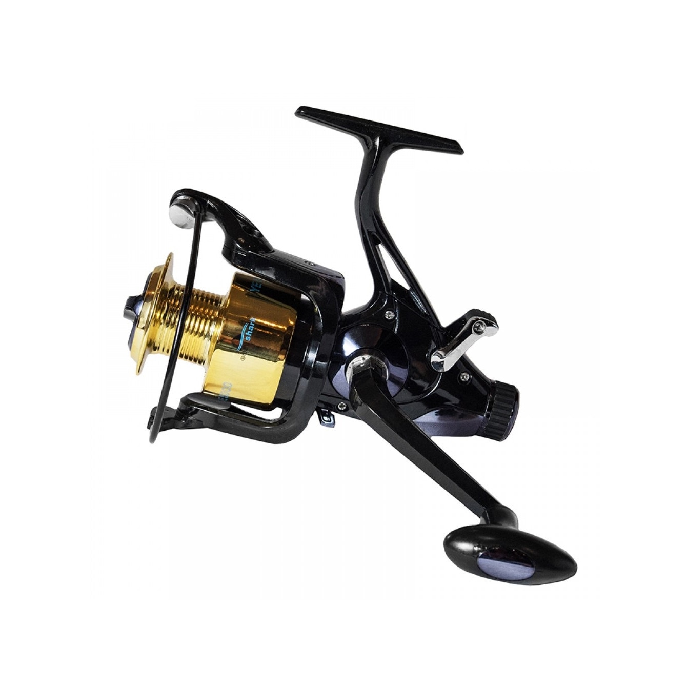 Mulineta YC60 echipata cu 9 rulmenti (8+1), baitrunner si tambur de rezerva