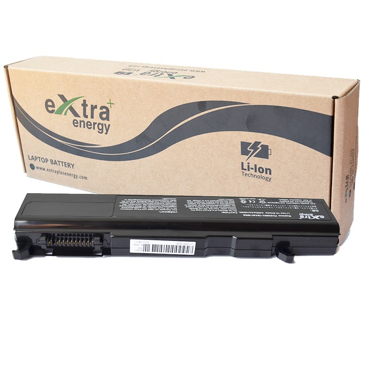 Laptop akkumulátor, Toshiba Tecra A2/A3/A9/A10/M2/R10/PA3356U-1BRS, 4400 mAh, fekete