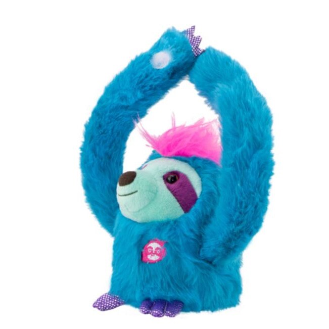 Jucarie interactiva Little Live Pets, Slowy, lenesul care danseaza, albastru, 3 ani+
