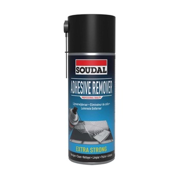 Spray curatator adezivi Soudal, 400 ml Spray curatator adezivi Soudal, 400 ml