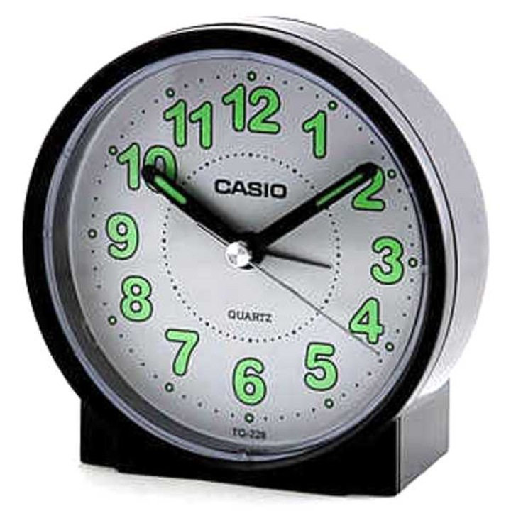 Ceas de masa Casio TQ-228-1DF Clasic Desktop Alarm Clock Black/White