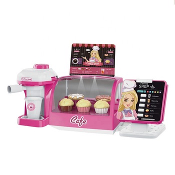 Jucarie supermarket cafea si briose,cu lumini si sunete Jucarie supermarket cafea si briose,cu lumini si sunete