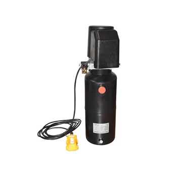 Pompa basculare 12 V, 2,2 kW 150 bar, cu rezervor metalic 10 L si telecomanda Pompa basculare 12 V, 2,2 kW 150 bar, cu rezervor metalic 10 L si telecomanda