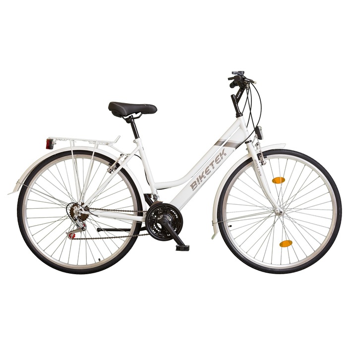 Велосипед Koliken Biketek Maxwell Дамски бял 28" за трекинг