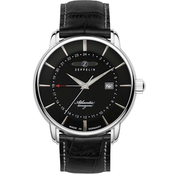 Ceas barbatesc Zeppelin 8442-2, Quartz, 41mm, 5ATM, Argintiu Ceas barbatesc Zeppelin 8442-2, Quartz, 41mm, 5ATM, Argintiu