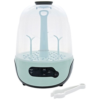 Sterilizator electric cu 3 functii KikkaBoo Twill Mint Sterilizator electric cu 3 functii KikkaBoo Twill Mint