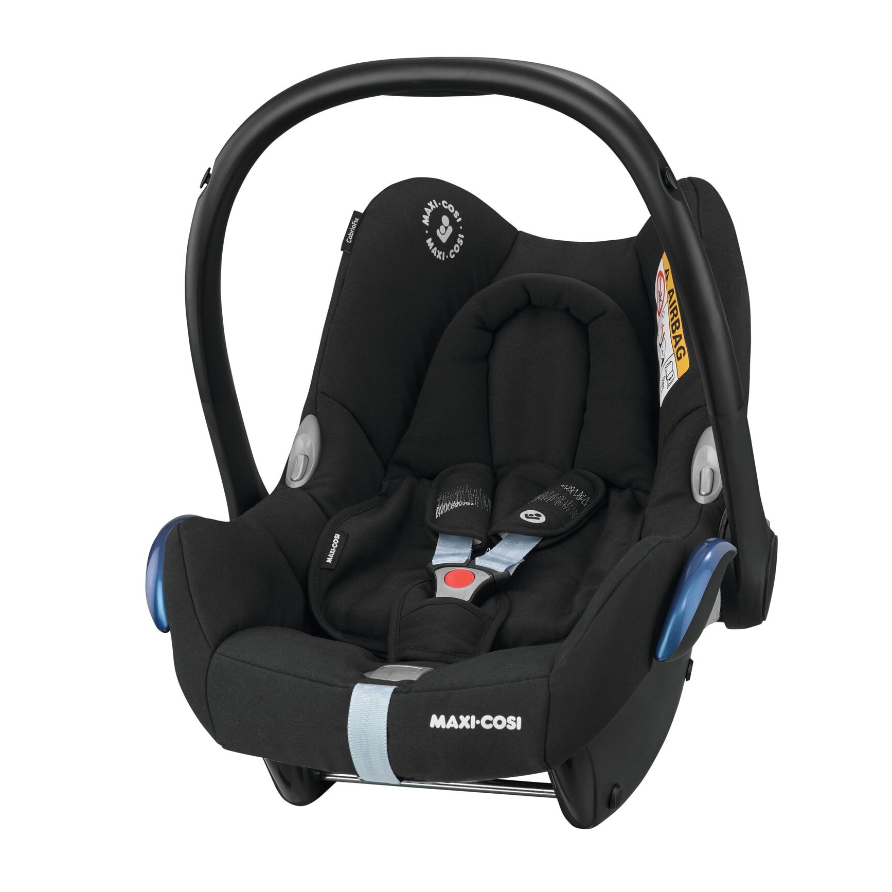 Pachet Maxi-Cosi Scaun auto CabrioFix si Baza auto FamilyFix Frequency Black 0-13kg