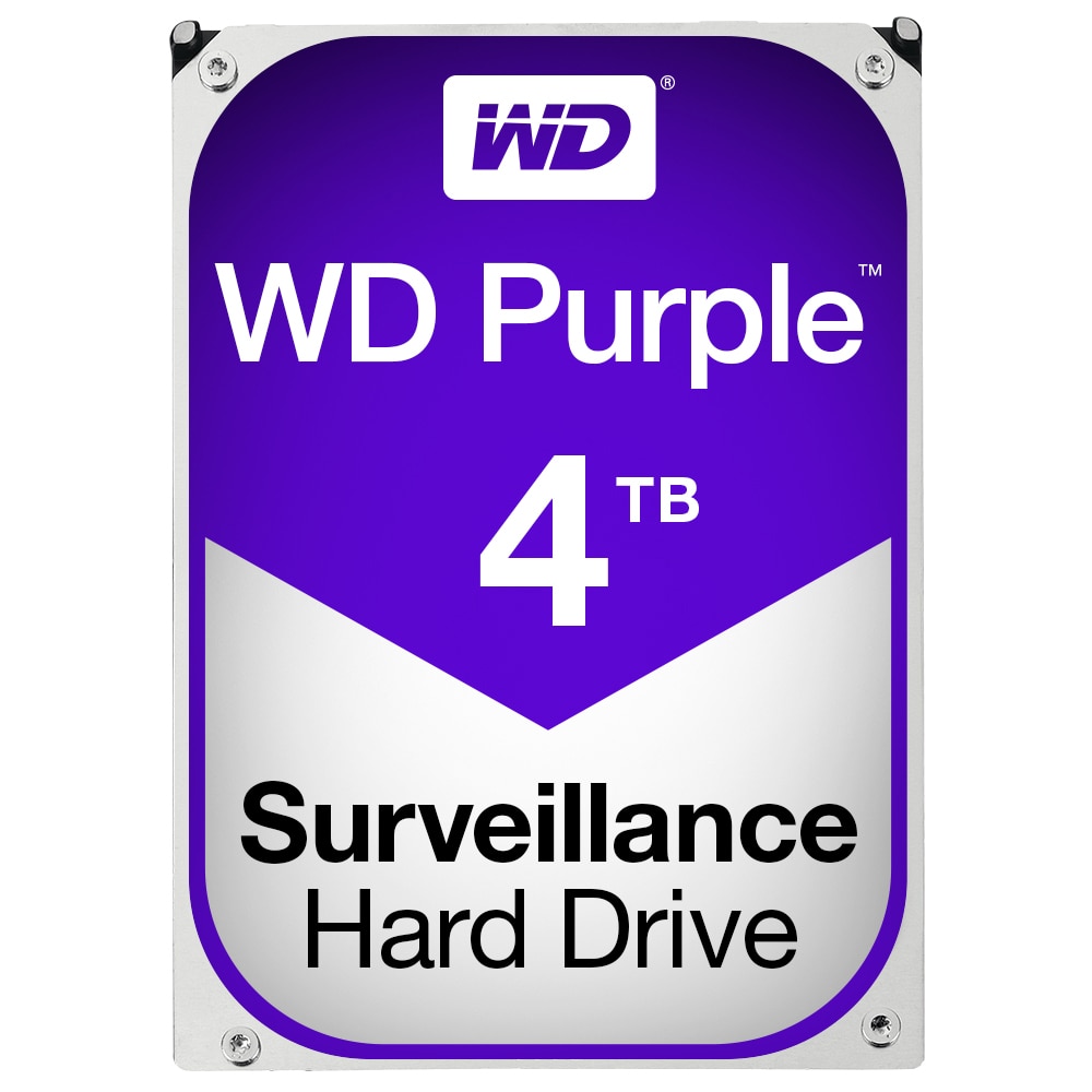 HDD WD Purple 4TB, 5400rpm, 64MB cache, SATA III - eMAG.ro