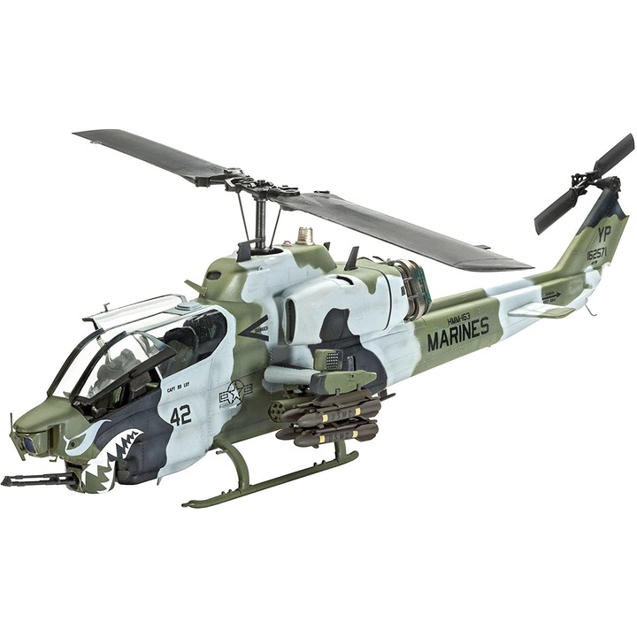 MisterCraft Bell AH-1T "Improved Sea Cobra" MCR D62 repülőgép modell, 1:72 méretarány