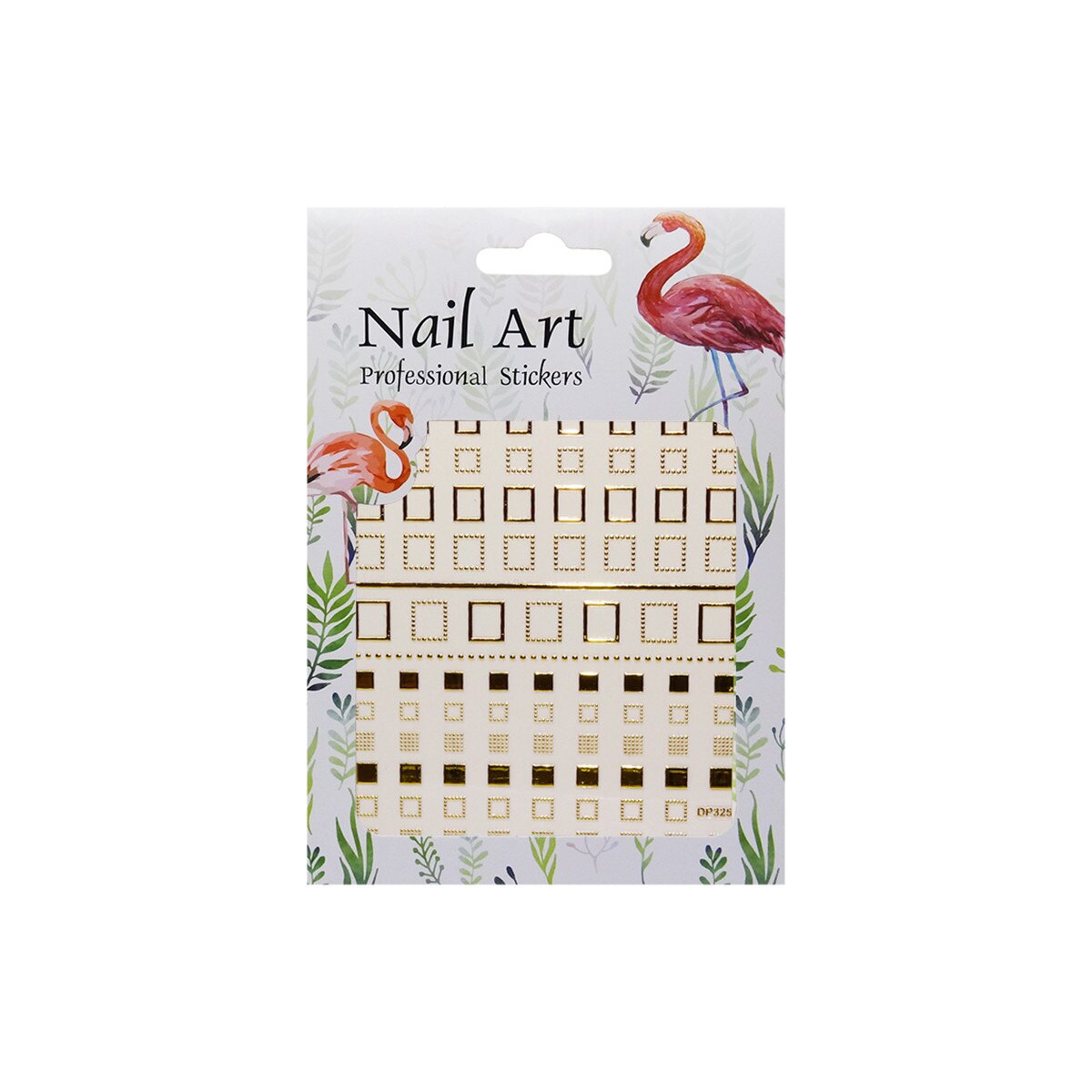 Stickere pentru unghii MoonbasaNails, DP325, Multicolor