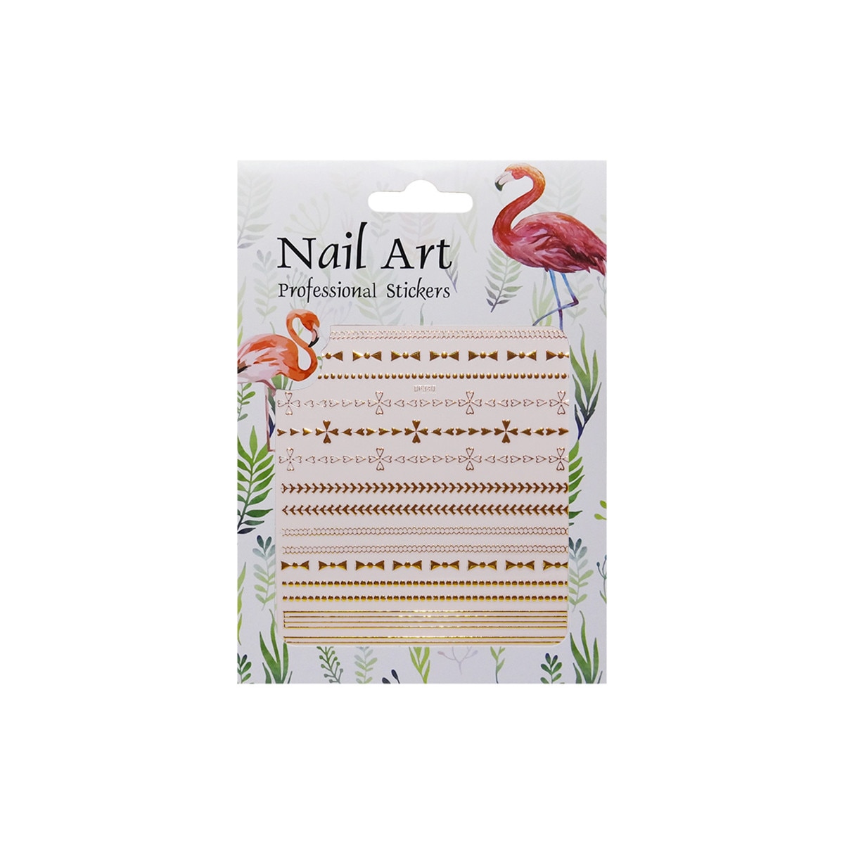 Matrita autoadezive pentru unghii, MoonbasaNails, DP340, Aur