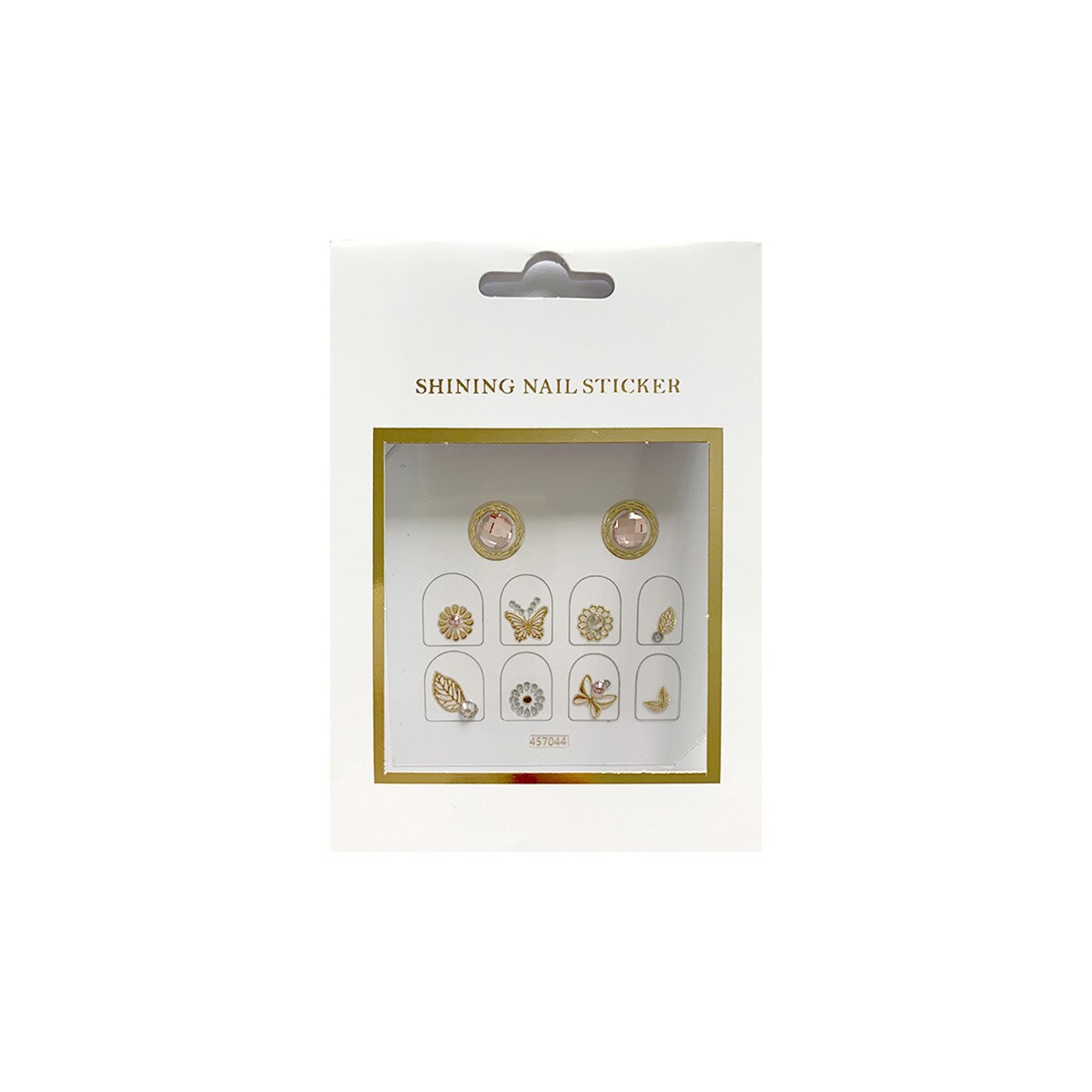 Stickere pentru unghii MoonbasaNails, DP7044, Multicolor