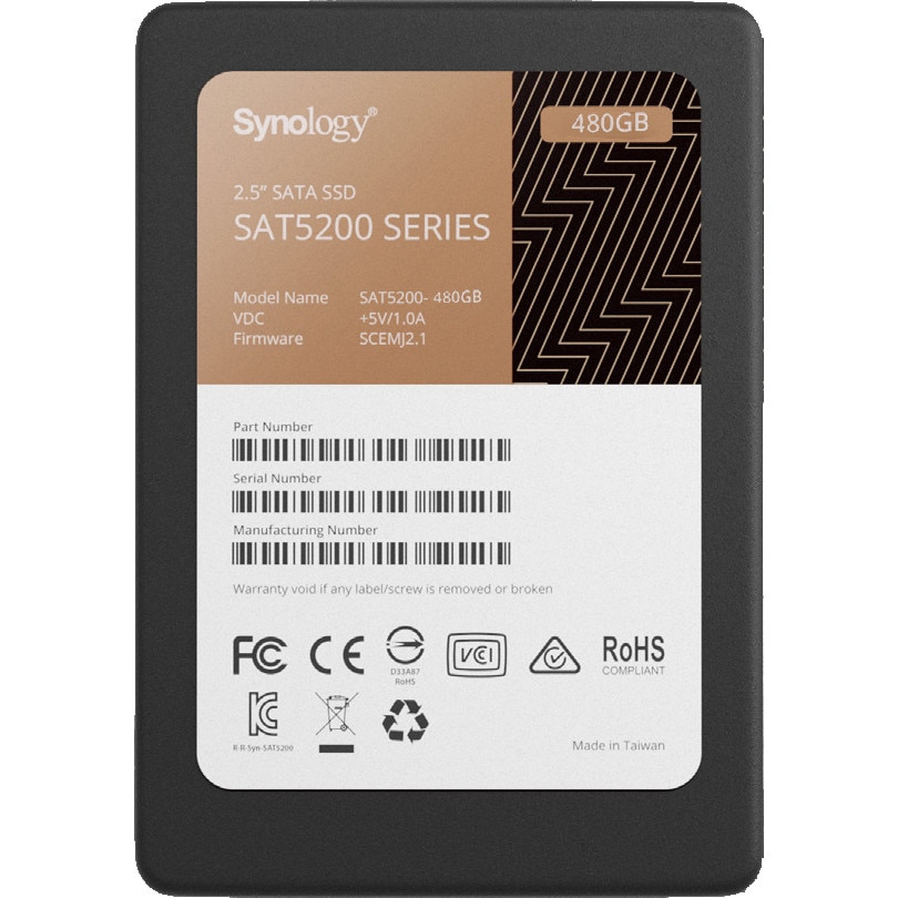 Solid State Drive (SSD) Synology SAT5200-480G, 2.5