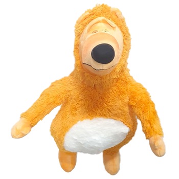 Jucarie din plus mascota Ursul Grizzy din Grizzy si Lemingii, 50 cm - Krista® Jucarie din plus mascota Ursul Grizzy din Grizzy si Lemingii, 50 cm - Krista®