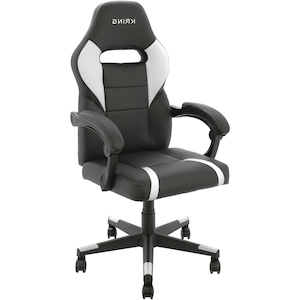Kring Akari Gamer szék, PU, Fekete/Fehér