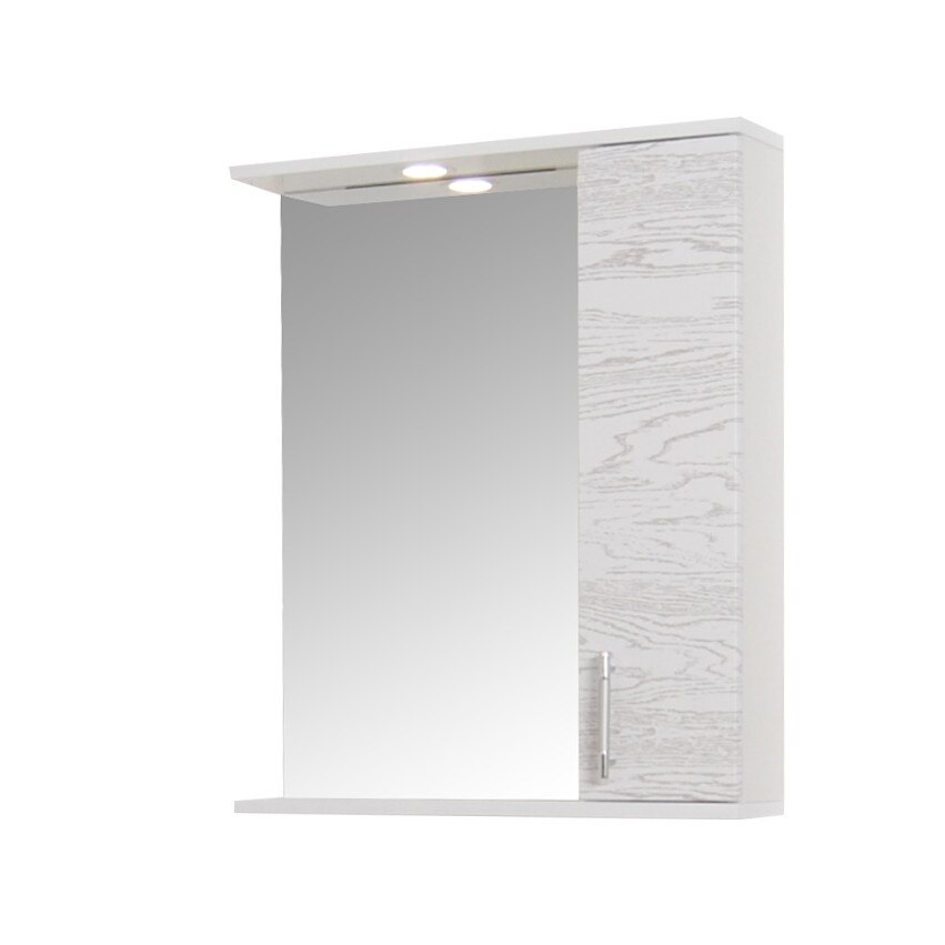 Oglinda cu dulap si iluminare , Badenmob , seria 020 - 60cm , fantezia