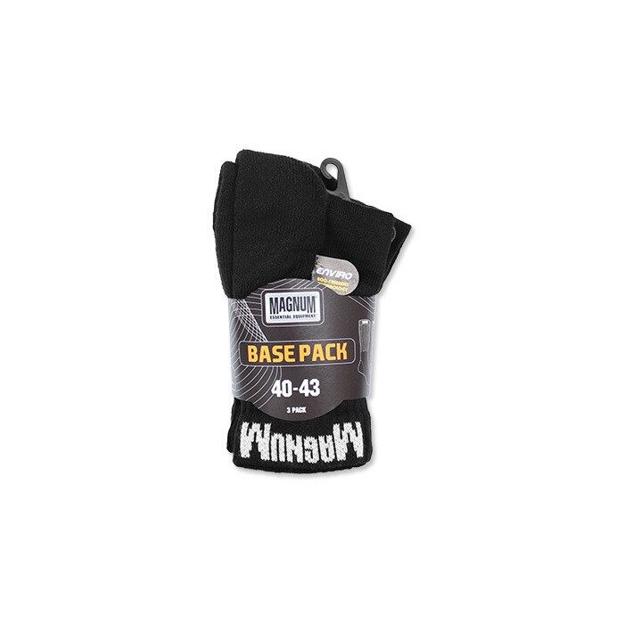 Sosete Magnum Base Pack 3buc, negre