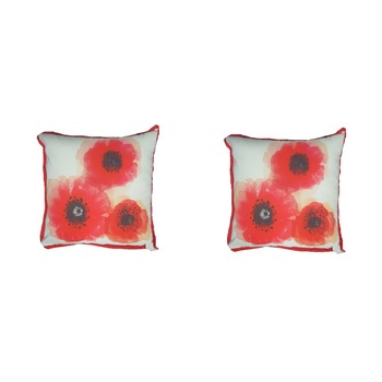 Set 2 perne decorative premium, 43 x 43 cm, maci, husa detasabila, George Home Set 2 perne decorative premium, 43 x 43 cm, maci, husa detasabila, George Home