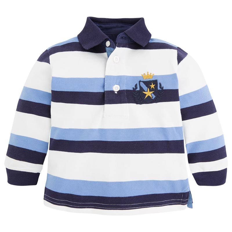 Bluza, Mayoral, baiat, in dungi, multicolor, 9 luni