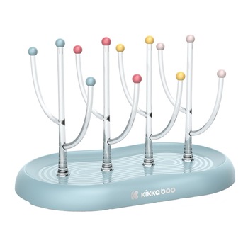 Suport pentru biberoane KikkaBoo Marble Blue Suport pentru biberoane KikkaBoo Marble Blue