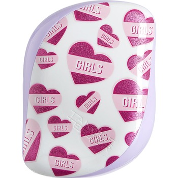 Perie de par Tangle Teezer Compact Girl Power Femei Roz Perie de par Tangle Teezer Compact Girl Power Femei Roz