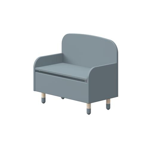 Bancuta cu depozitare Flexa Play, gri