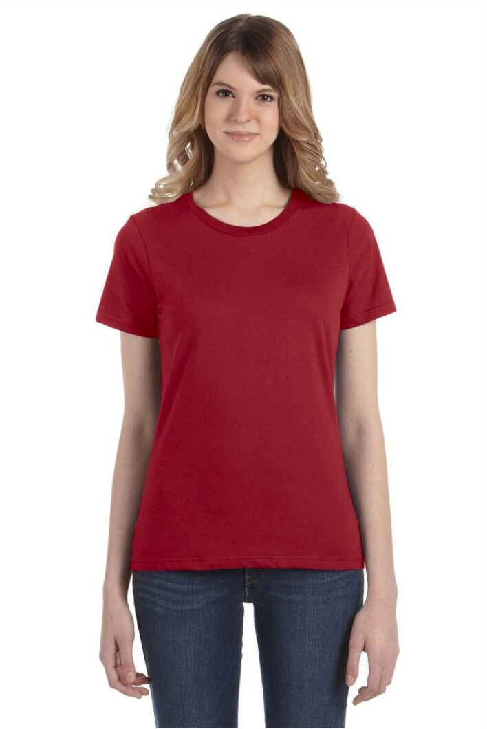 Tricou dama, Basic Tee, Rosu Independence, marimea L