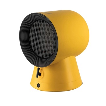 Aeroterma electrica Olimpia Splendid, Caldo Vintage 99336, cu ventilator, tehnologie ceramica, oscilatie, putere 2000 W, protectie anti-stropi IP21, 2 trepte de incalzire, design anii '70, galben Aeroterma electrica Olimpia Splendid, Caldo Vintage 99336, cu ventilator, tehnologie ceramica, oscilatie, putere 2000 W, protectie anti-stropi IP21, 2 trepte de incalzire, design anii '70, galben