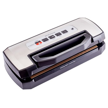 Aparat de vidat Caso Germany, VRH 490 Advanced, automat, putere vidare reglabila manual, ideal pentru alimentele sensibile, operare simpla si intuitiva, timp vidare reglabil, pentru produse umede sau uscate, negru/argintiu Aparat de vidat Caso Germany, VRH 490 Advanced, automat, putere vidare reglabila manual, ideal pentru alimentele sensibile, operare simpla si intuitiva, timp vidare reglabil, pentru produse umede sau uscate, negru/argintiu