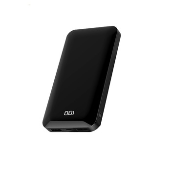 Baterie Externa Golf Premium Digital Display 10.000 mAh, Neagra Baterie Externa Golf Premium Digital Display 10.000 mAh, Neagra