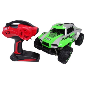 Masina Monster Truck Off-Road High-Speed cu Telecomanda RC SALAMANDRA KIDS®, Acumulator Reincarcabil, Car Climbing Metal, scara 1:12, Verde Masina Monster Truck Off-Road High-Speed cu Telecomanda RC SALAMANDRA KIDS®, Acumulator Reincarcabil, Car Climbing Metal, scara 1:12, Verde