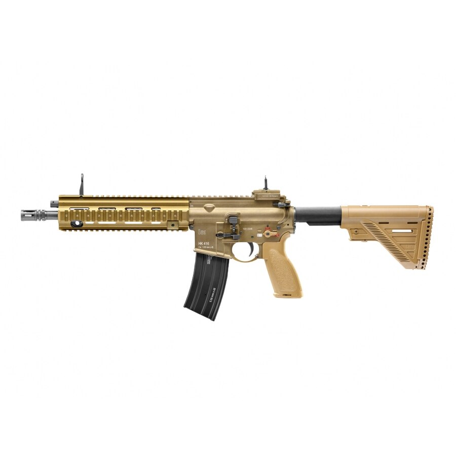 Pusca de asalt airsoft Heckler & Koch HK416 A5 RAL 8000, Full Metal