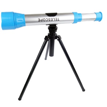 Telescop cu trepied pentru copii, zoom 15x, +3 ani Telescop cu trepied pentru copii, zoom 15x, +3 ani