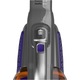 Aspirator de mana pe acumulator Black & Decker Dustbuster BHHV520BFP, fara sac, acumulator Li-Ion 18V 2 Ah, autonomie pana la 21 min, indicator status LED, 2 trepte de aspirare, perie par, filtru anti-alergic, accesorii
