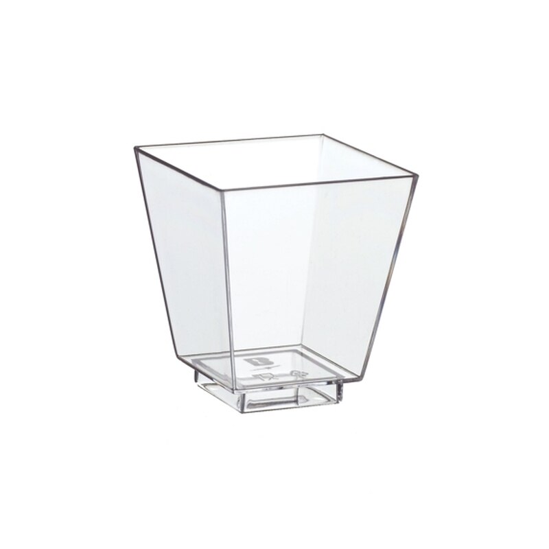 Set 50 boluri Fingerfood, capacitate 50ml, culoare transparenta