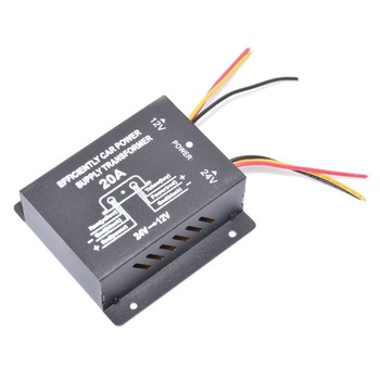 Convertor coborator de tensiune FL 24V - 12V 20A Convertor coborator de tensiune FL 24V - 12V 20A