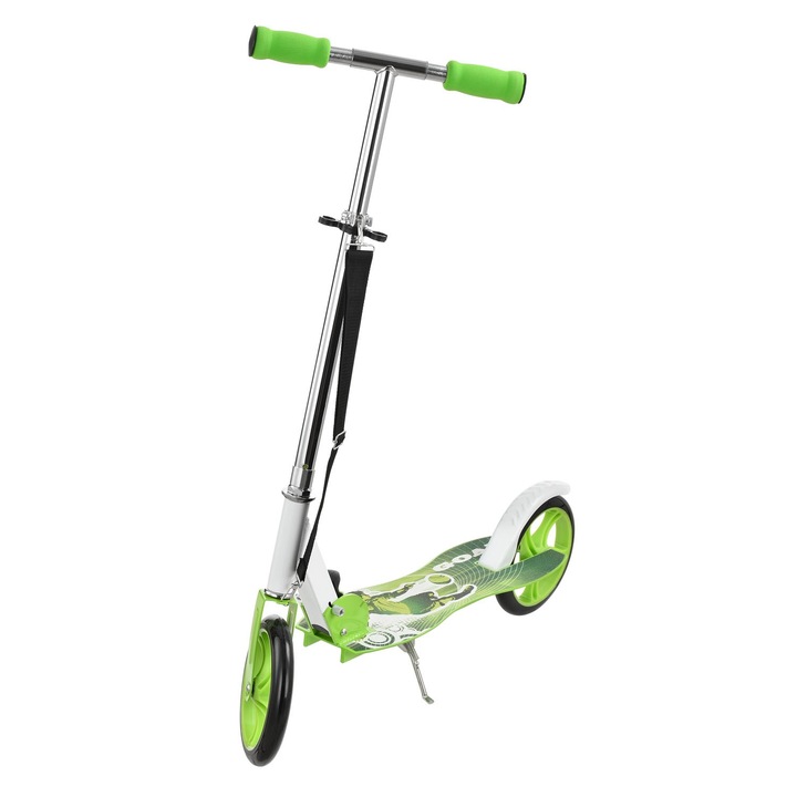 Trotineta de oras, Greutate maxima suportata 100 Kg, ABEC 7, VERDE