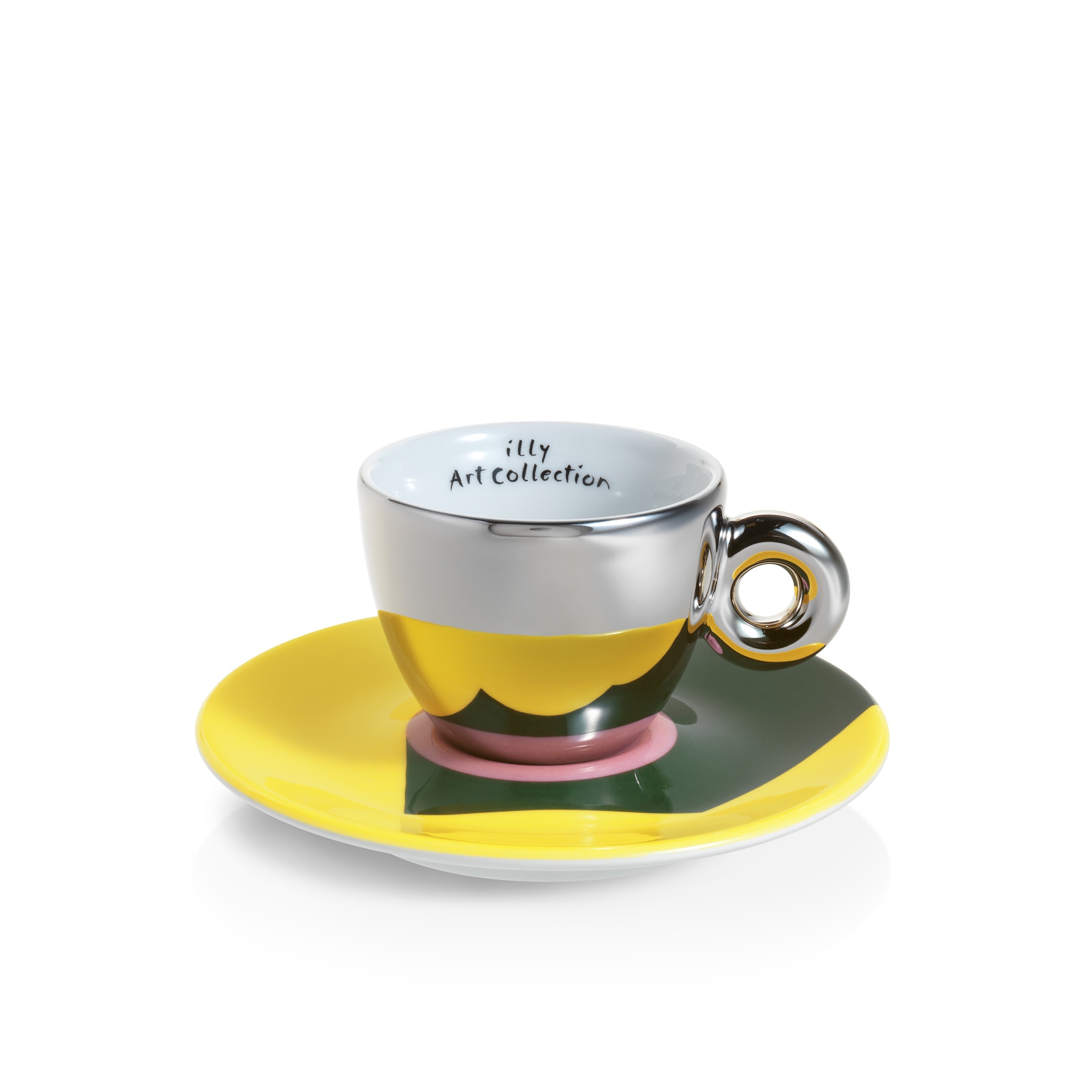 illy Art Collection Stefan Sagmeister Lot de 2 tasses à expresso