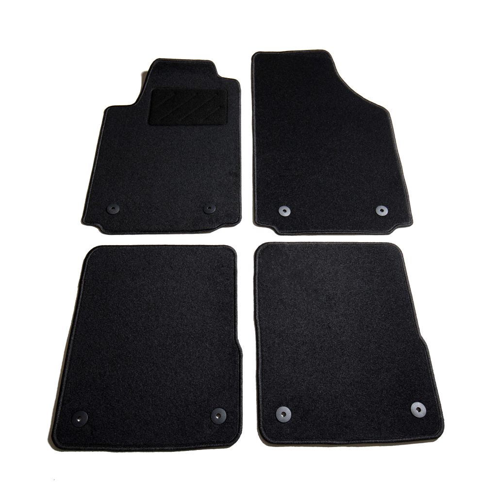 Set de 4 covorase auto pentru Audi A2, vidaXL, 550 g/m², Tesatura