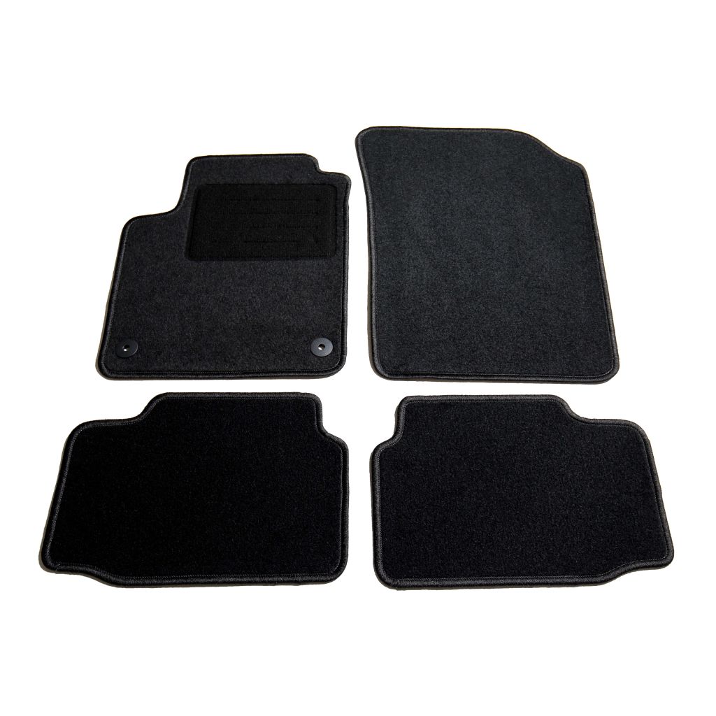 Set de 4 covorase auto pentru VW Up, vidaXL, 550 g/m², Tesatura