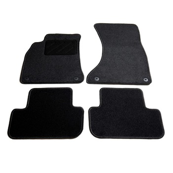 Set de 4 covorase auto pentru Audi A4, vidaXL, 550 g/m², Tesatura Set de 4 covorase auto pentru Audi A4, vidaXL, 550 g/m², Tesatura