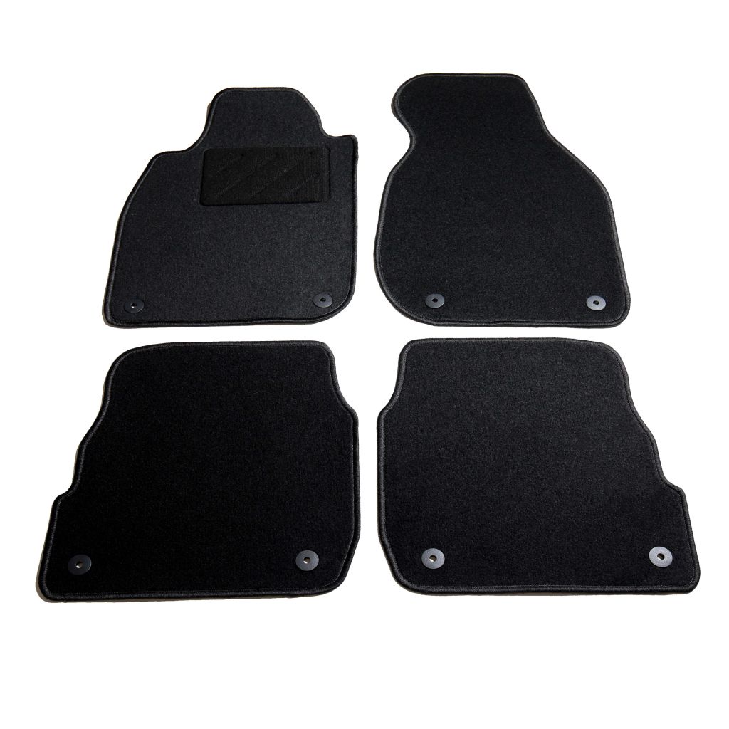 Set de 4 covorase auto pentru Audi A6, vidaXL, 550 g/m², Tesatura