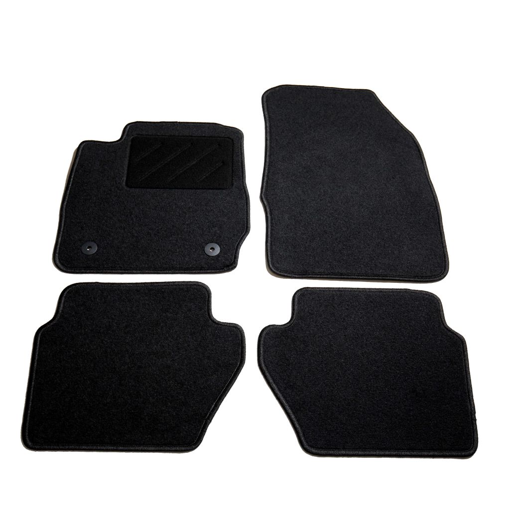 Set de 4 covorase auto pentru Ford Fiesta VI, vidaXL, 550 g/m², Tesatura