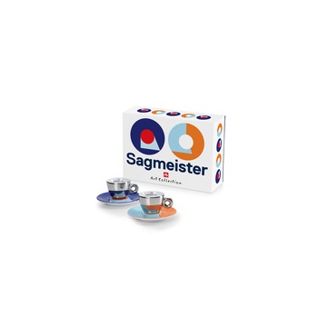 Set 2 cesti espresso, illy, Stefan Sagmeister Set 2 cesti espresso, illy, Stefan Sagmeister