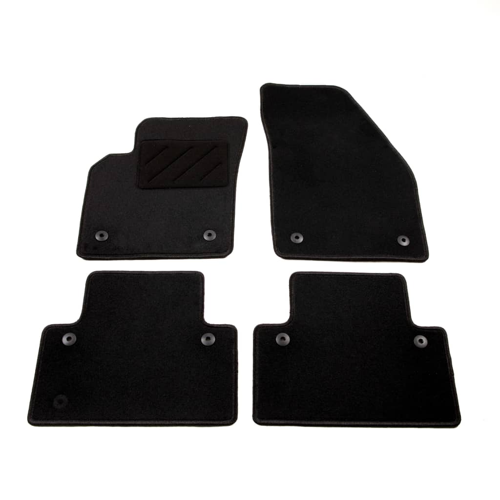 Set de 4 covorase auto pentru Volvo S40/V50/C70, vidaXL, 550 g/m²,Tesatura
